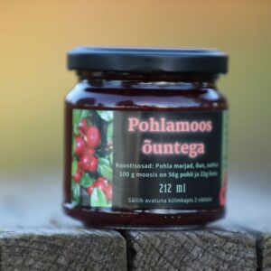 Pohlamoos õuntega 212ml