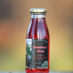 Rabarberi siirup 250ml